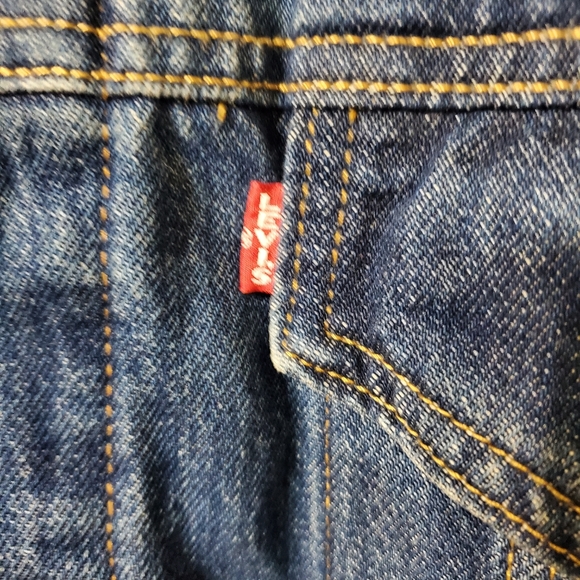 Levi's Premium COCOON BOMBER SHERPA TRUCKER JEAN JACKET - Picture 3 of 12